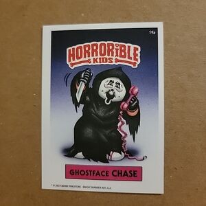 Horrorible Kids Ghostface Chase 2023 Spookala Tampa Mark Pingitore Card